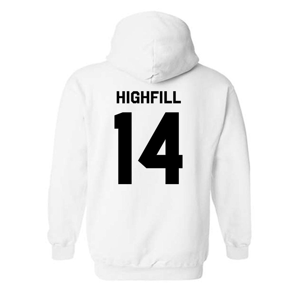 Purdue - NCAA Baseball : Ross Highfill - Classic Shersey Hooded Sweatshirt-1