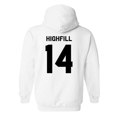 Purdue - NCAA Baseball : Ross Highfill - Classic Shersey Hooded Sweatshirt-1