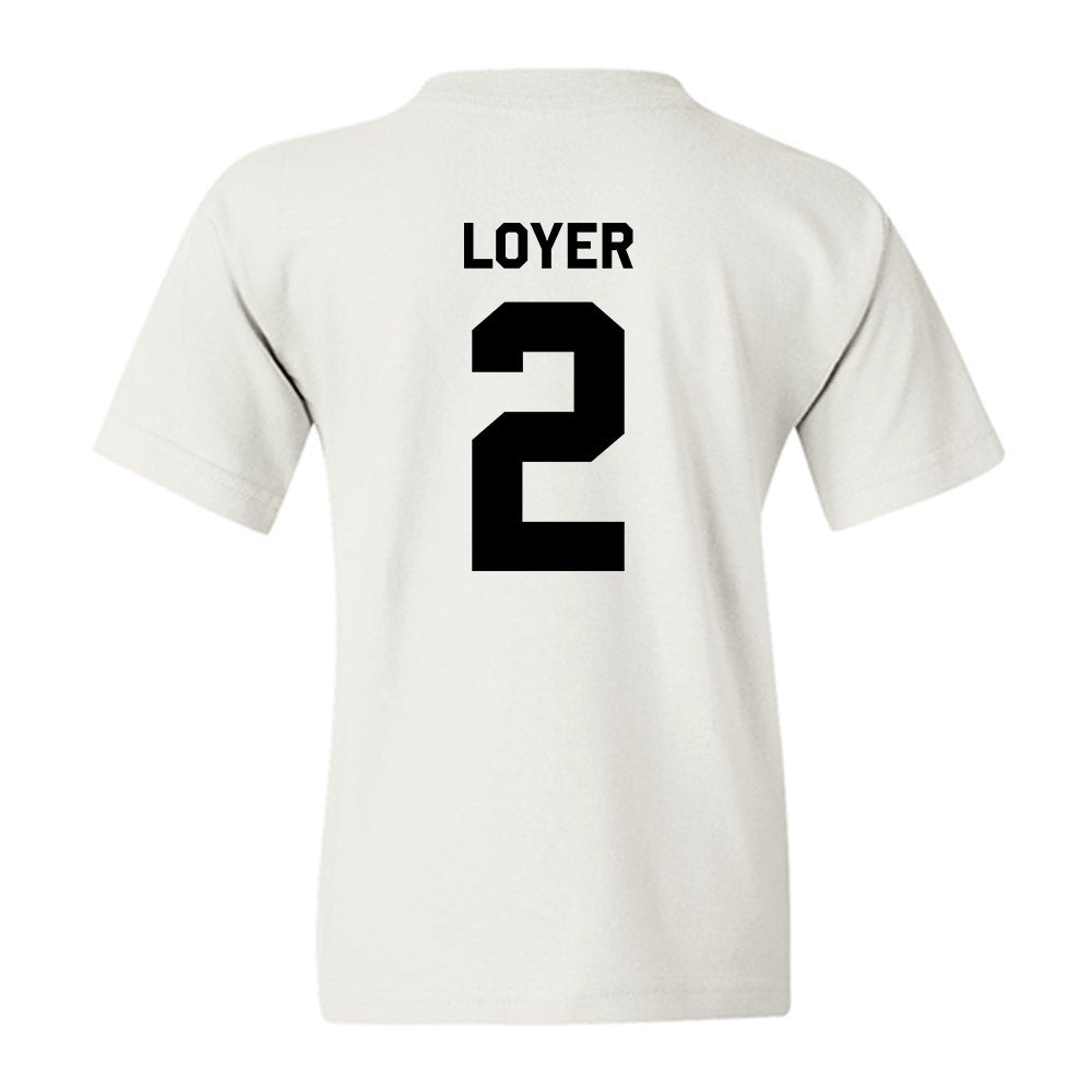 Purdue - NCAA Men's Basketball : Fletcher Loyer - Classic Shersey Youth T-Shirt-1