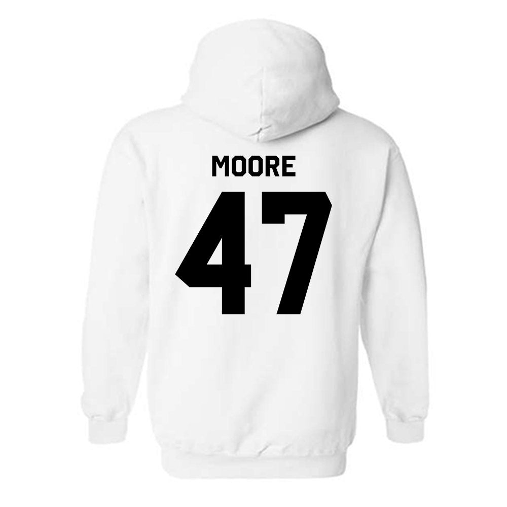 Purdue - NCAA Football : Tre Moore - Classic Shersey Hooded Sweatshirt-1