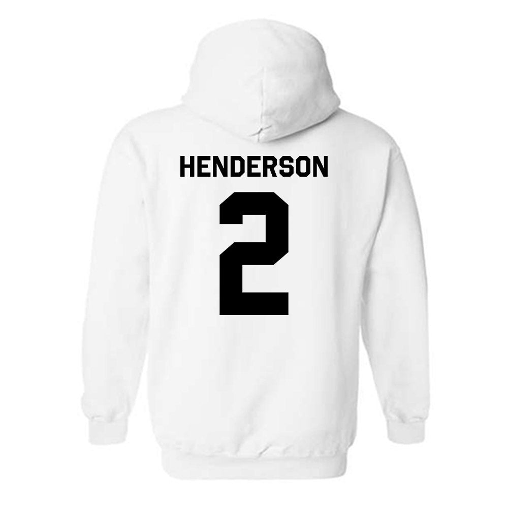 Purdue - NCAA Women's Basketball : Taylor Henderson - Classic Shersey Hooded Sweatshirt-1