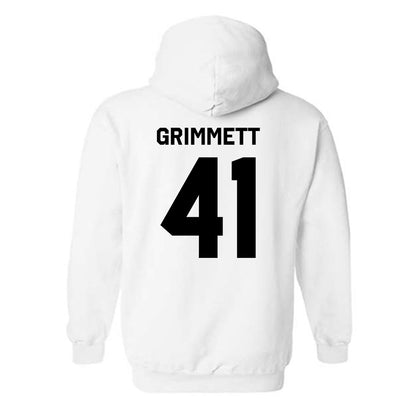 Purdue - NCAA Football : Jon Grimmett - Classic Shersey Hooded Sweatshirt-1