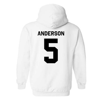 Purdue - NCAA Women's Volleyball : Taylor Anderson - Classic Shersey Hooded Sweatshirt-1