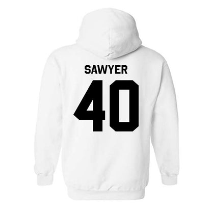 Purdue - NCAA Baseball : Barron Sawyer - Classic Shersey Hooded Sweatshirt-1