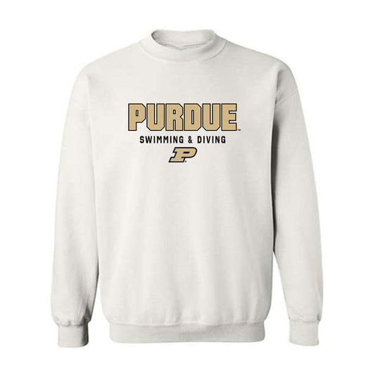 Purdue - NCAA Women's Swimming & Diving : Meghan Sharma - Classic Shersey Crewneck Sweatshirt-0