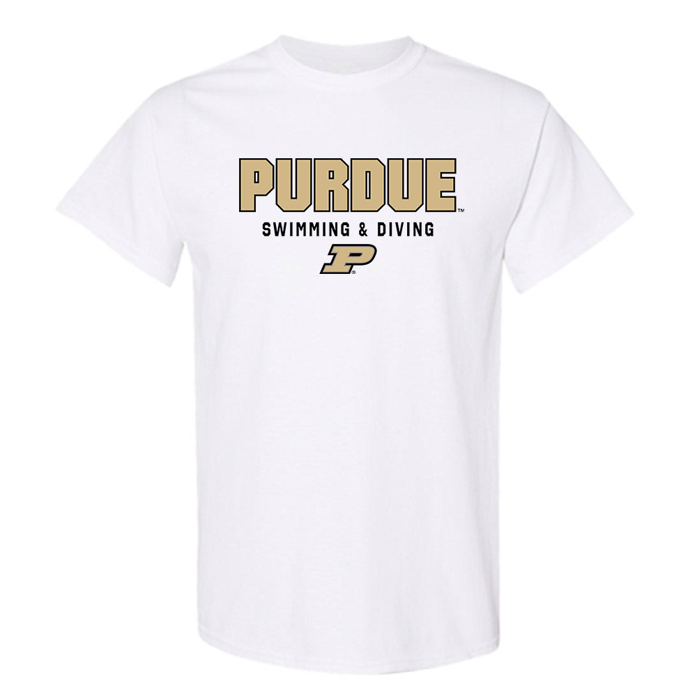 Purdue - NCAA Women's Swimming & Diving : Grace Lux - Classic Shersey T-Shirt-0