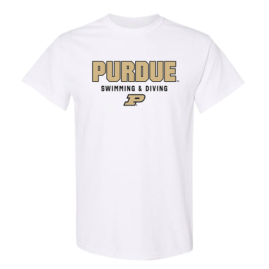 Purdue - NCAA Women's Swimming & Diving : Grace Lux - Classic Shersey T-Shirt-0