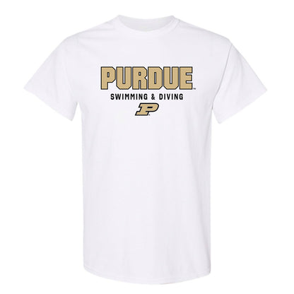Purdue - NCAA Men's Swimming & Diving : Evan Mackesy - Classic Shersey T-Shirt-0