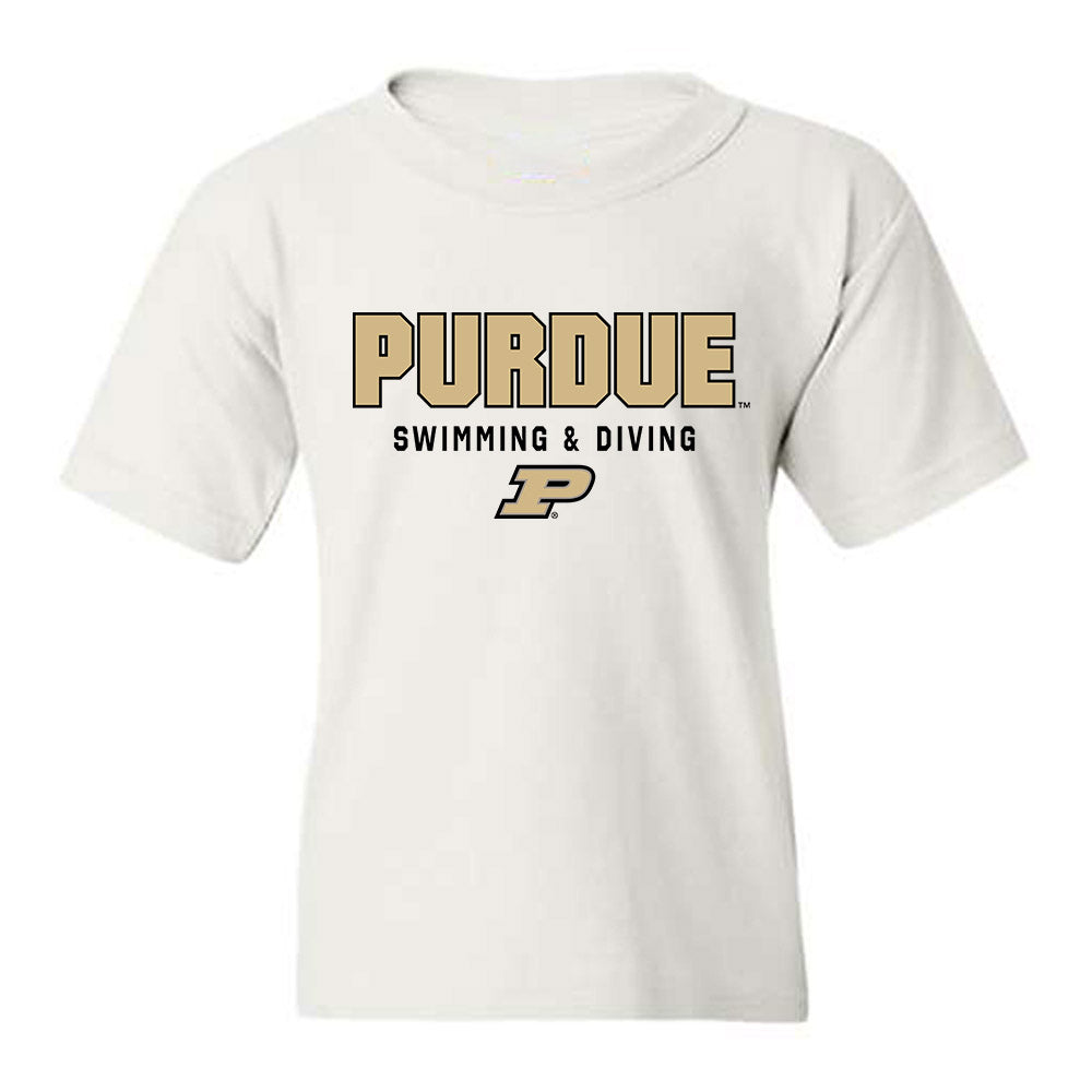 Purdue - NCAA Women's Swimming & Diving : Meghan Sharma - Classic Shersey Youth T-Shirt-0