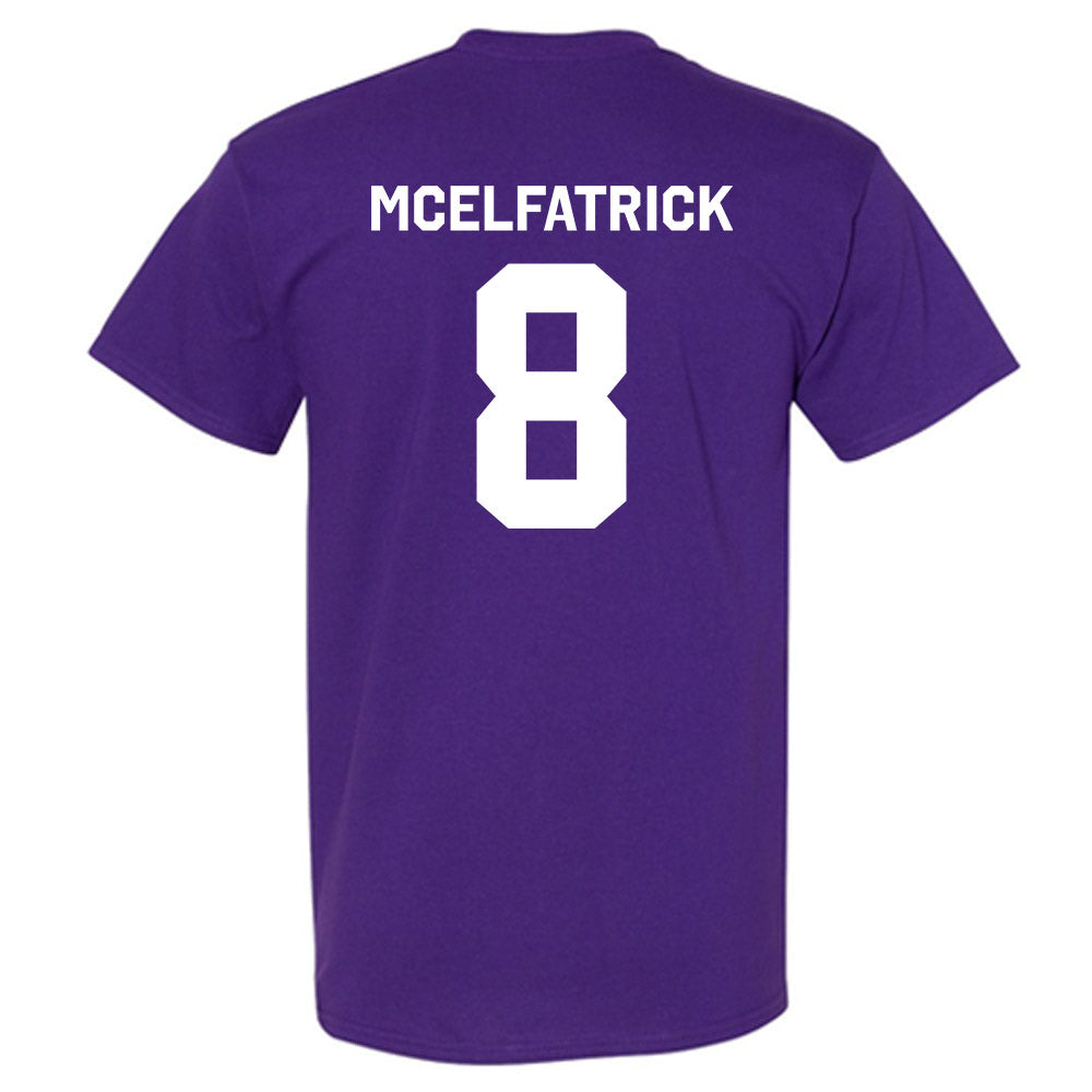 Northwestern - NCAA Baseball : Owen McElfatrick - Classic Shersey T-Shirt-1