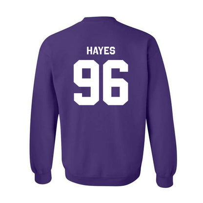 Northwestern - NCAA Football : Jonah Hayes - Classic Shersey Crewneck Sweatshirt-1