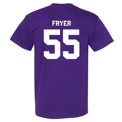 Northwestern - NCAA Baseball : Justin Fryer - Classic Shersey T-Shirt-1