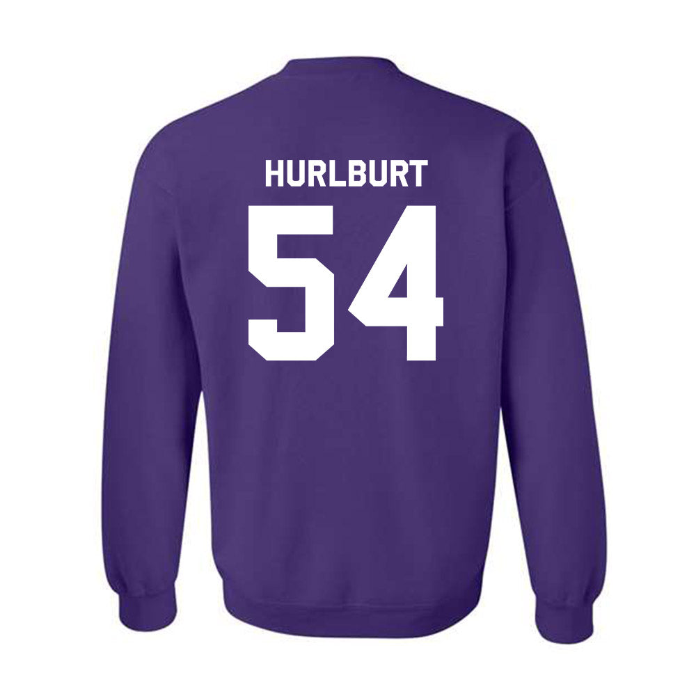 Northwestern - NCAA Men's Basketball : Gus Hurlburt - Classic Shersey Crewneck Sweatshirt-1