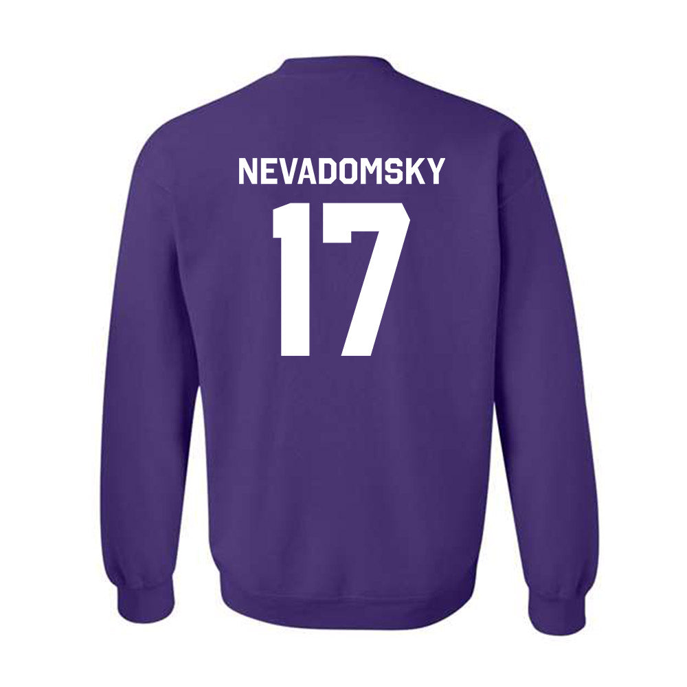 Northwestern - NCAA Women's Soccer : Presley Nevadomsky - Classic Shersey Crewneck Sweatshirt-1