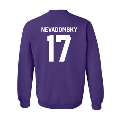 Northwestern - NCAA Women's Soccer : Presley Nevadomsky - Classic Shersey Crewneck Sweatshirt-1