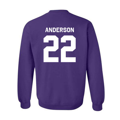Northwestern - NCAA Football : Daniel Anderson - Classic Shersey Crewneck Sweatshirt-1
