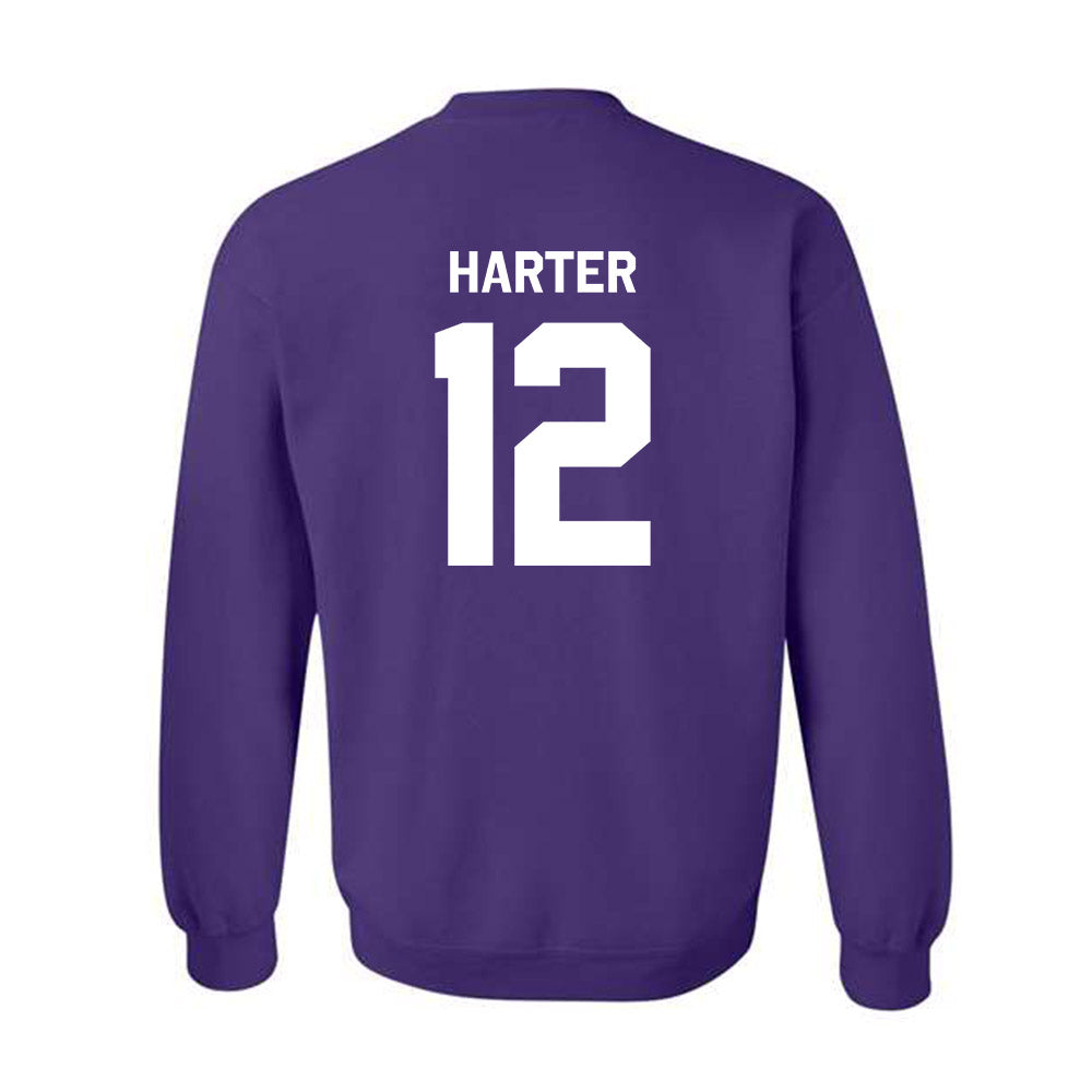 Northwestern - NCAA Women's Basketball : Casey Harter - Classic Shersey Crewneck Sweatshirt-1