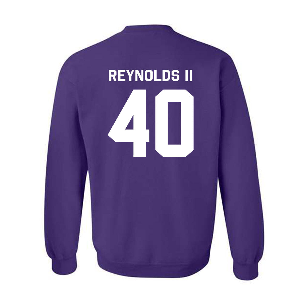 Northwestern - NCAA Football : Jason Reynolds II - Classic Shersey Crewneck Sweatshirt-1