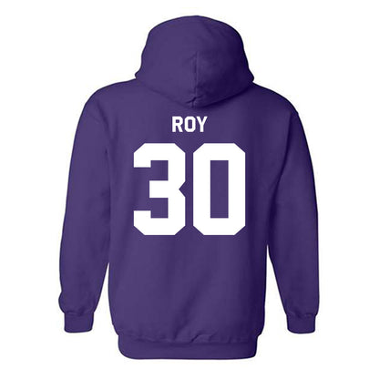 Northwestern - NCAA Women's Soccer : Caroline Roy - Classic Shersey Hooded Sweatshirt-1