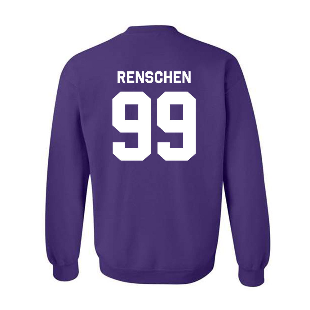 Northwestern - NCAA Softball : Kate Renschen - Classic Shersey Crewneck Sweatshirt-1