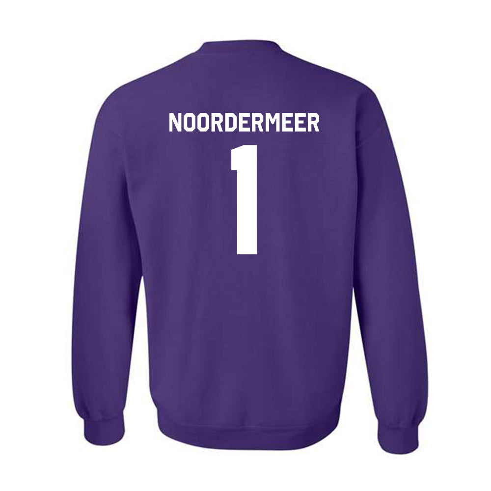 Northwestern - NCAA Women's Volleyball : Sienna noordermeer - Classic Shersey Crewneck Sweatshirt-1
