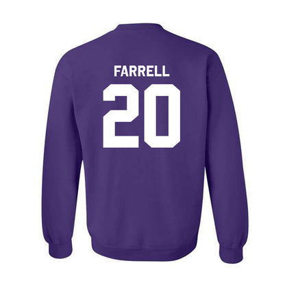 Northwestern - NCAA Football : Chase Farrell - Classic Shersey Crewneck Sweatshirt-1