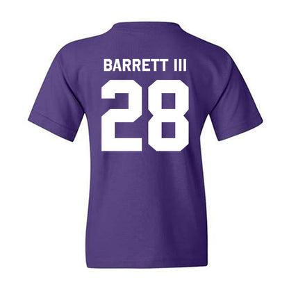 Northwestern - NCAA Men's Soccer : Tre Barrett III - Classic Shersey Youth T-Shirt-1
