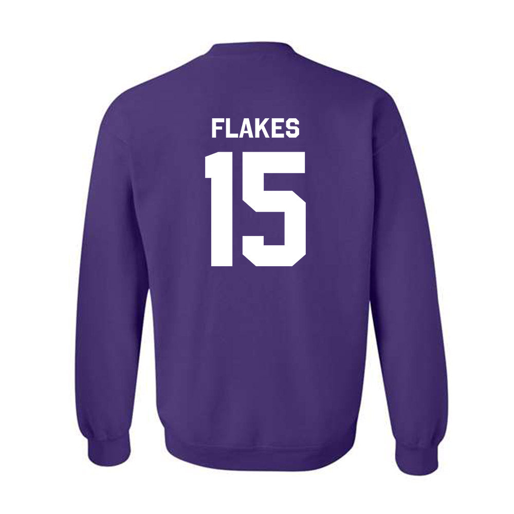 Northwestern - NCAA Football : Brendan Flakes - Classic Shersey Crewneck Sweatshirt-1