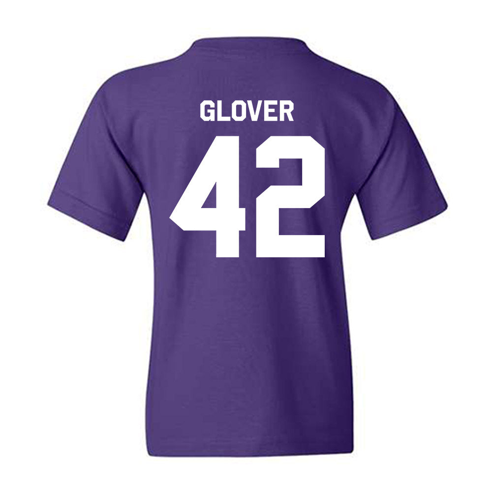 Northwestern - NCAA Football : Nigel Glover - Classic Shersey Youth T-Shirt-1