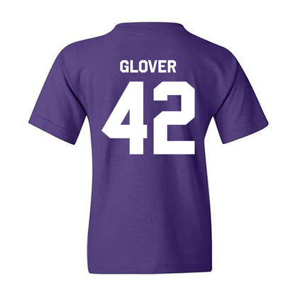 Northwestern - NCAA Football : Nigel Glover - Classic Shersey Youth T-Shirt-1