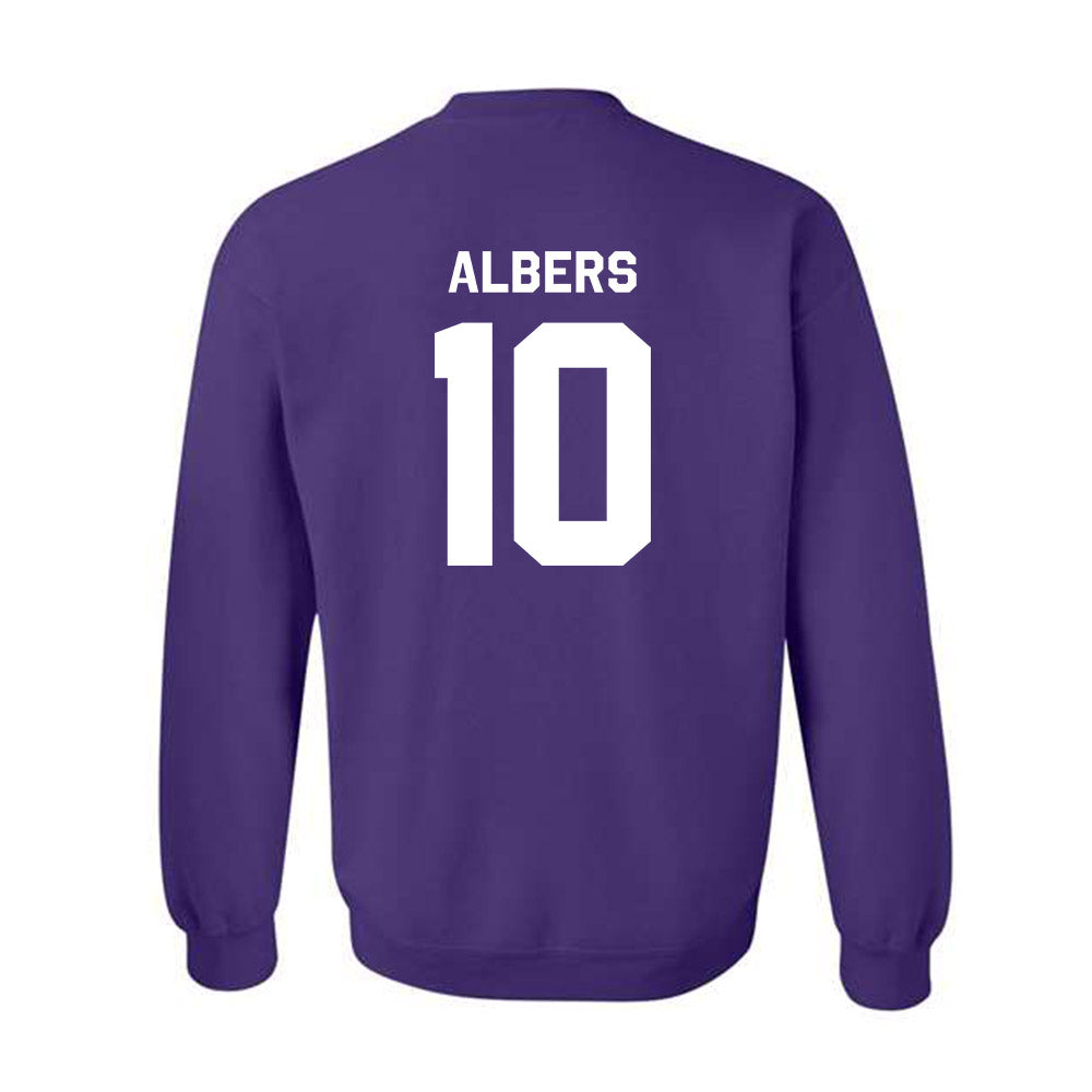 Northwestern - NCAA Women's Field Hockey : Amelia Albers - Classic Shersey Crewneck Sweatshirt-1