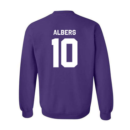 Northwestern - NCAA Women's Field Hockey : Amelia Albers - Classic Shersey Crewneck Sweatshirt-1