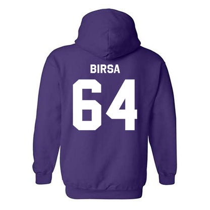 Northwestern - NCAA Football : Anthony Birsa - Classic Shersey Hooded Sweatshirt-1