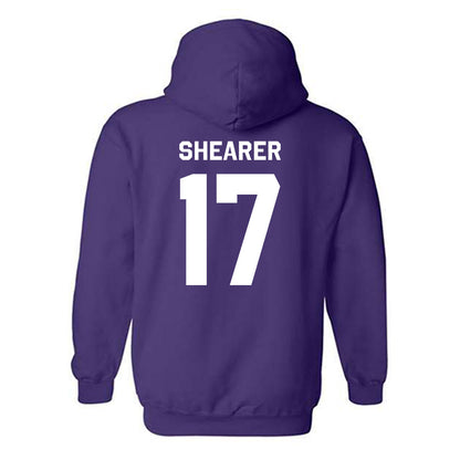Northwestern - NCAA Women's Fencing : Natalie Shearer - Classic Shersey Hooded Sweatshirt-1