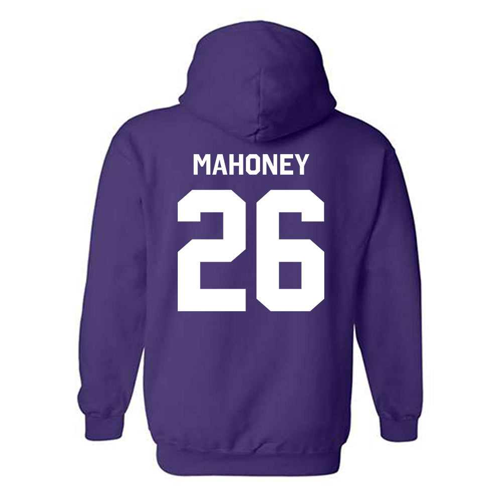 Northwestern - NCAA Women's Lacrosse : Bricin Mahoney - Classic Shersey Hooded Sweatshirt-1