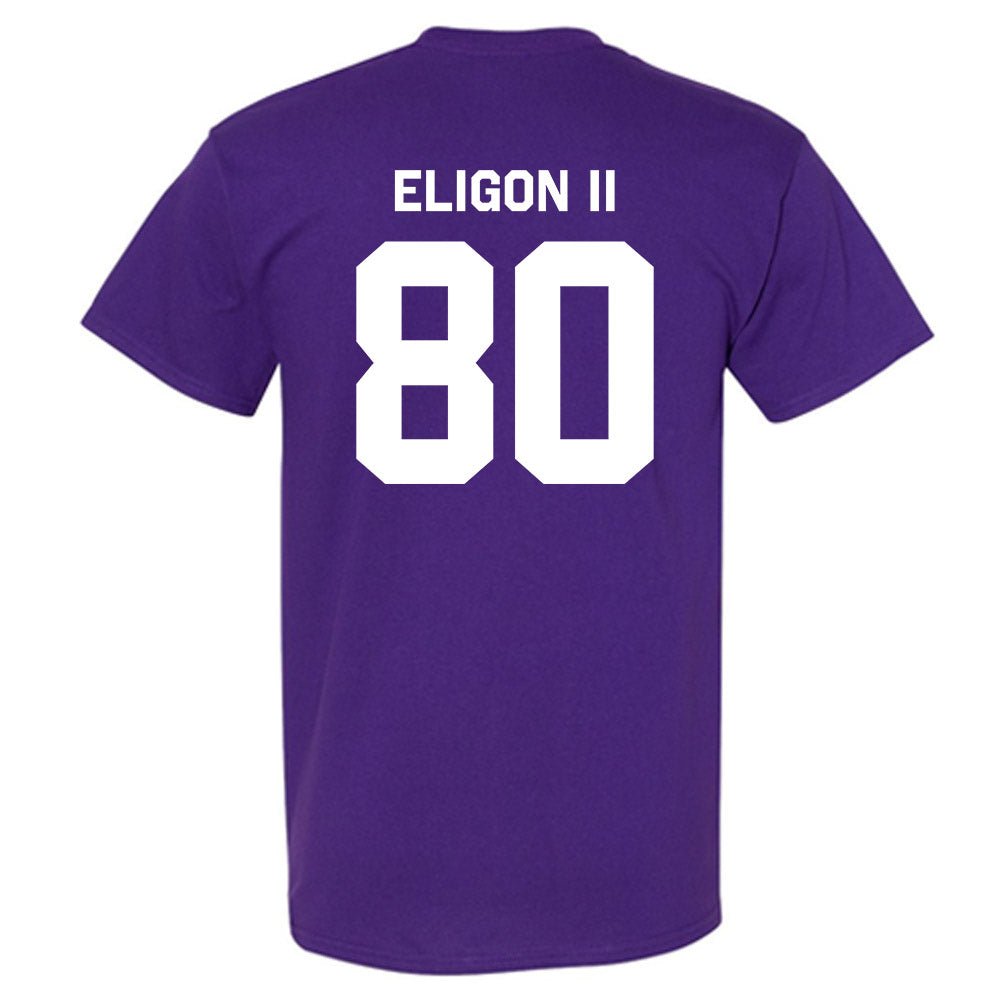 Northwestern - NCAA Football : Hayden Eligon II - Classic Shersey T-Shirt-1