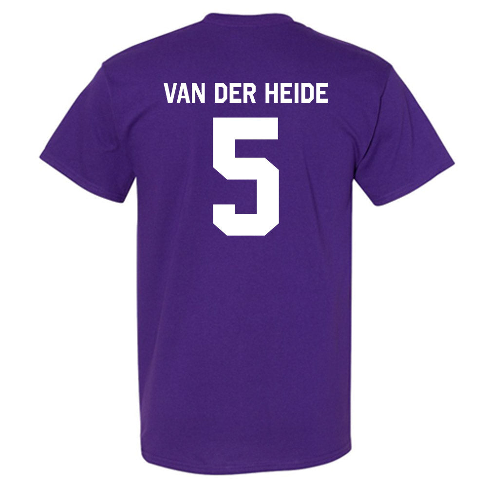 Northwestern - NCAA Men's Soccer : Dimas Van der Heide - Classic Shersey T-Shirt-1