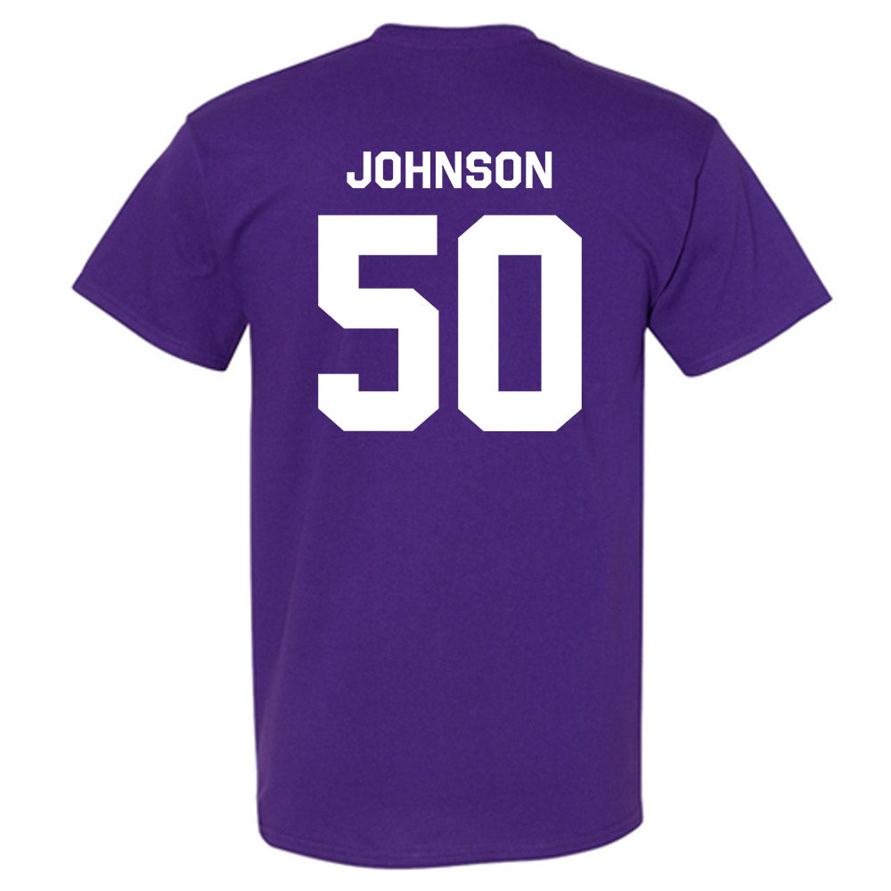 Northwestern - NCAA Football : Qayvier Johnson - Classic Shersey T-Shirt-1