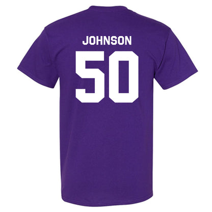 Northwestern - NCAA Football : Qayvier Johnson - Classic Shersey T-Shirt-1