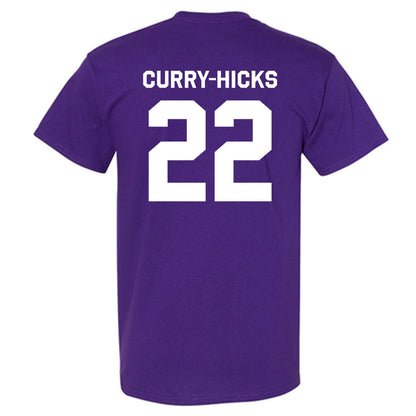 Northwestern - NCAA Football : Terrion Curry-Hicks - Classic Shersey T-Shirt-1