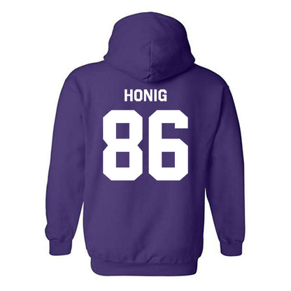 Northwestern - NCAA Football : Alexander Honig - Classic Shersey Hooded Sweatshirt-1