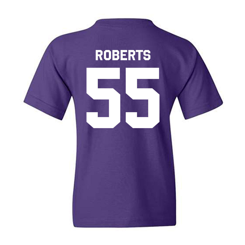 Northwestern - NCAA Football : Dylan Roberts - Classic Shersey Youth T-Shirt-1
