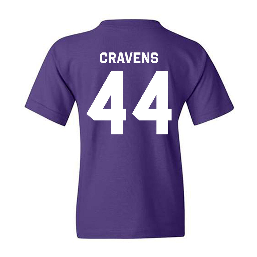Northwestern - NCAA Baseball : Colton Cravens - Classic Shersey Youth T-Shirt-1
