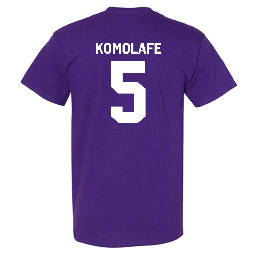 Northwestern - NCAA Football : Caleb Komolafe - Classic Shersey T-Shirt-1