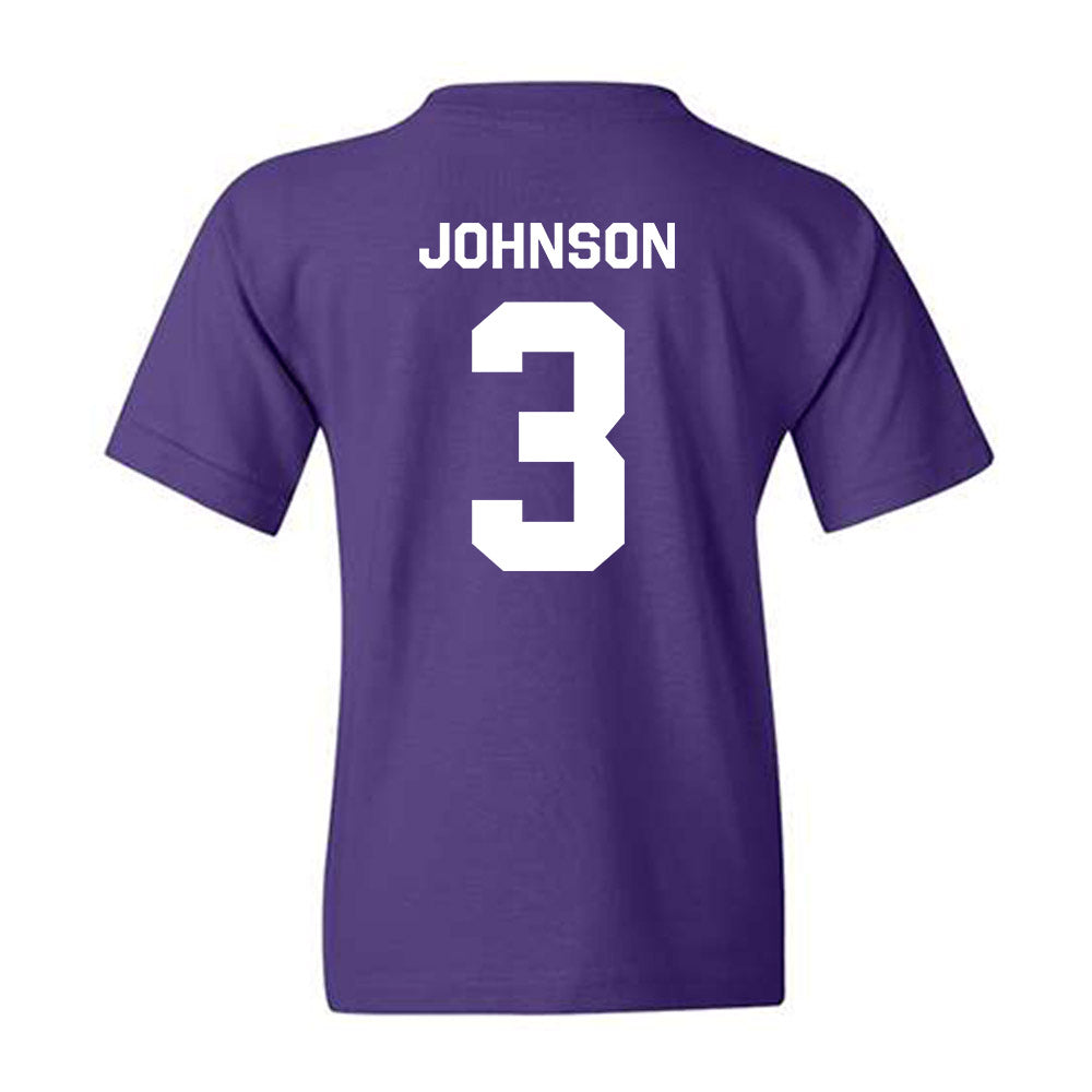 Northwestern - NCAA Men's Soccer : Andrew Johnson - Classic Shersey Youth T-Shirt-1