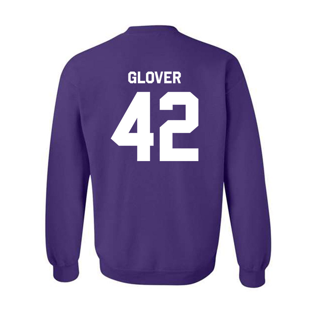Northwestern - NCAA Football : Nigel Glover - Classic Shersey Crewneck Sweatshirt-1