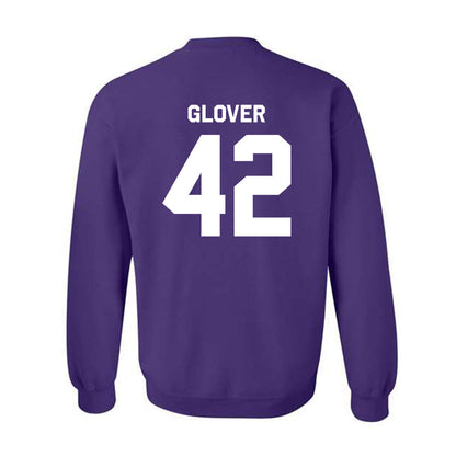 Northwestern - NCAA Football : Nigel Glover - Classic Shersey Crewneck Sweatshirt-1