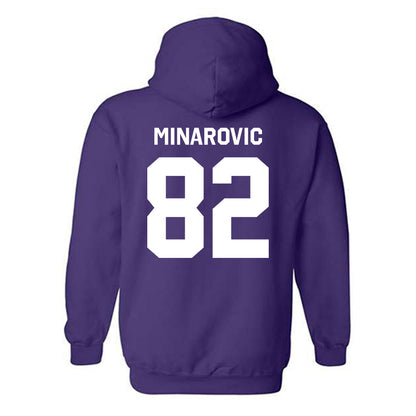 Northwestern - NCAA Softball : Grace Minarovic - Classic Shersey Hooded Sweatshirt-1