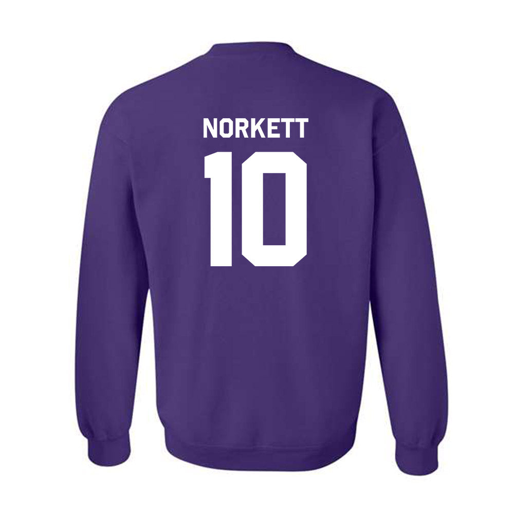Northwestern - NCAA Women's Soccer : Megan Norkett - Classic Shersey Crewneck Sweatshirt-1