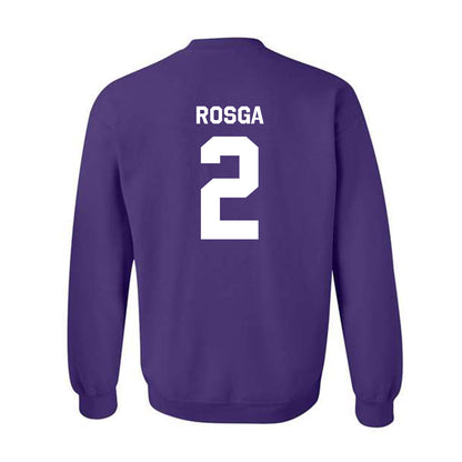 Northwestern - NCAA Women's Lacrosse : Jaylen Rosga - Classic Shersey Crewneck Sweatshirt-1
